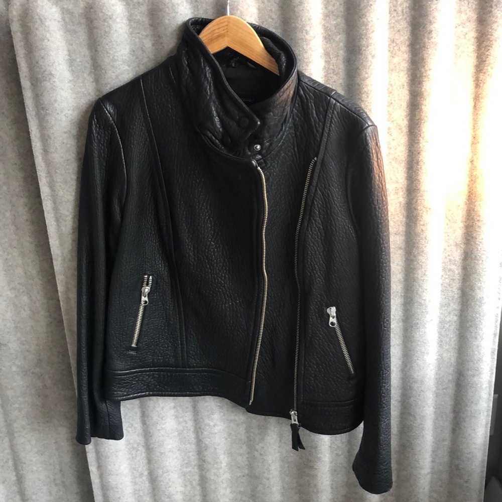 Mackage leather jacket